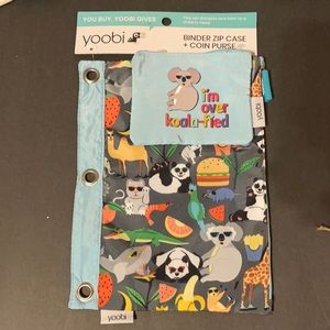 Over Koala-fied Binder Zip Case and Coin Purse